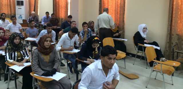منتسبو وطلبة جامعة الانبار في محافظات اقليم كردستان يناشدون باعادة فتح موقع كركوك