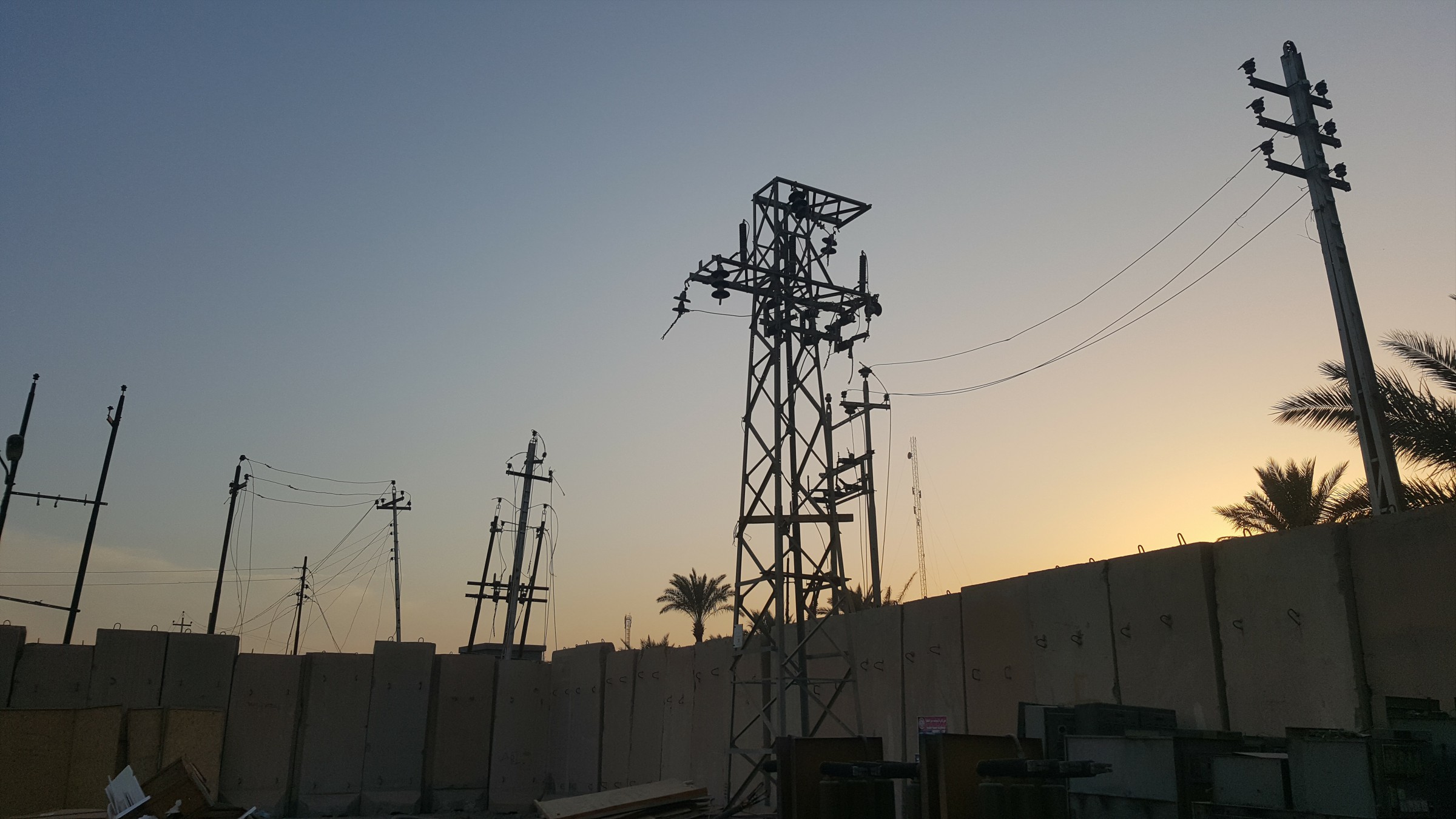 مجلس القائم يناشد الكهرباء بإصلاح الخط الناقل بين راوة والقضاء