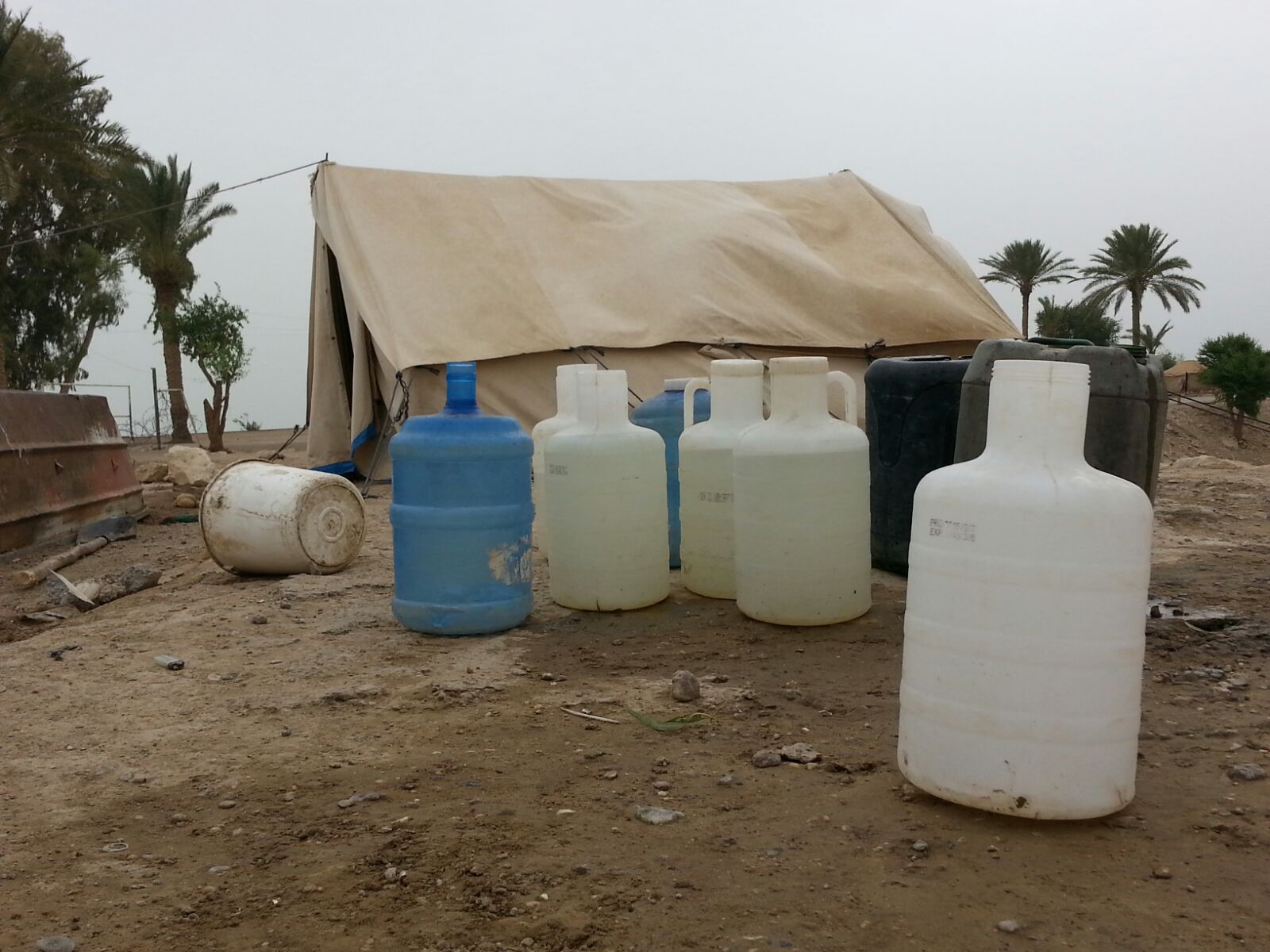 الكعود: عوائل البونمر ليس لديهم الماء والطعام بالمناطق التي عادوا اليها