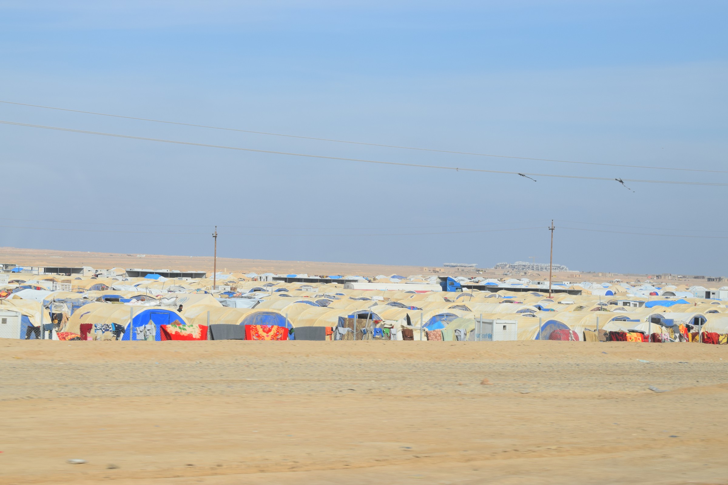 وصول عشرات الاسر النازحة من الموصل إلى الأنبار