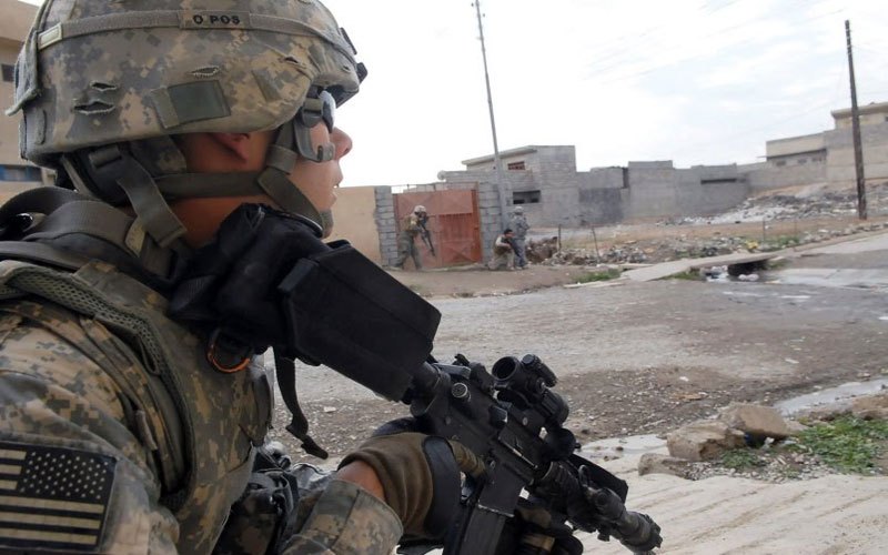 قوة امريكية تقوم بعملية عسكرية ضد “داعش” غربي الأنبار