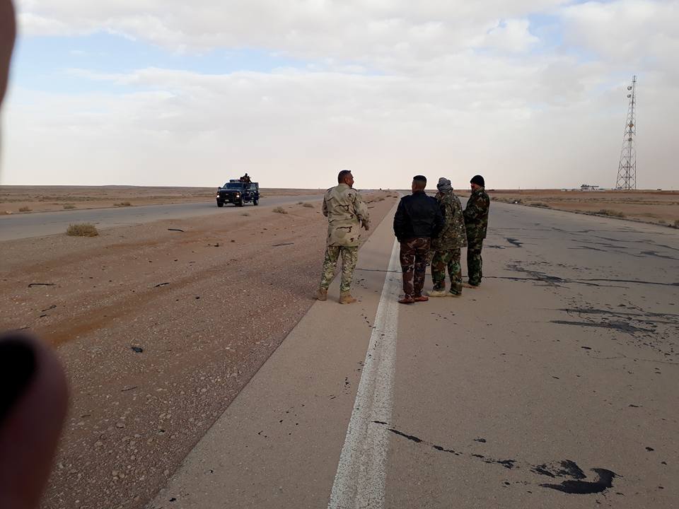 احباط تعرض لـ”داعش” على مقر لحماية الطرق الخارجية غرب الرمادي