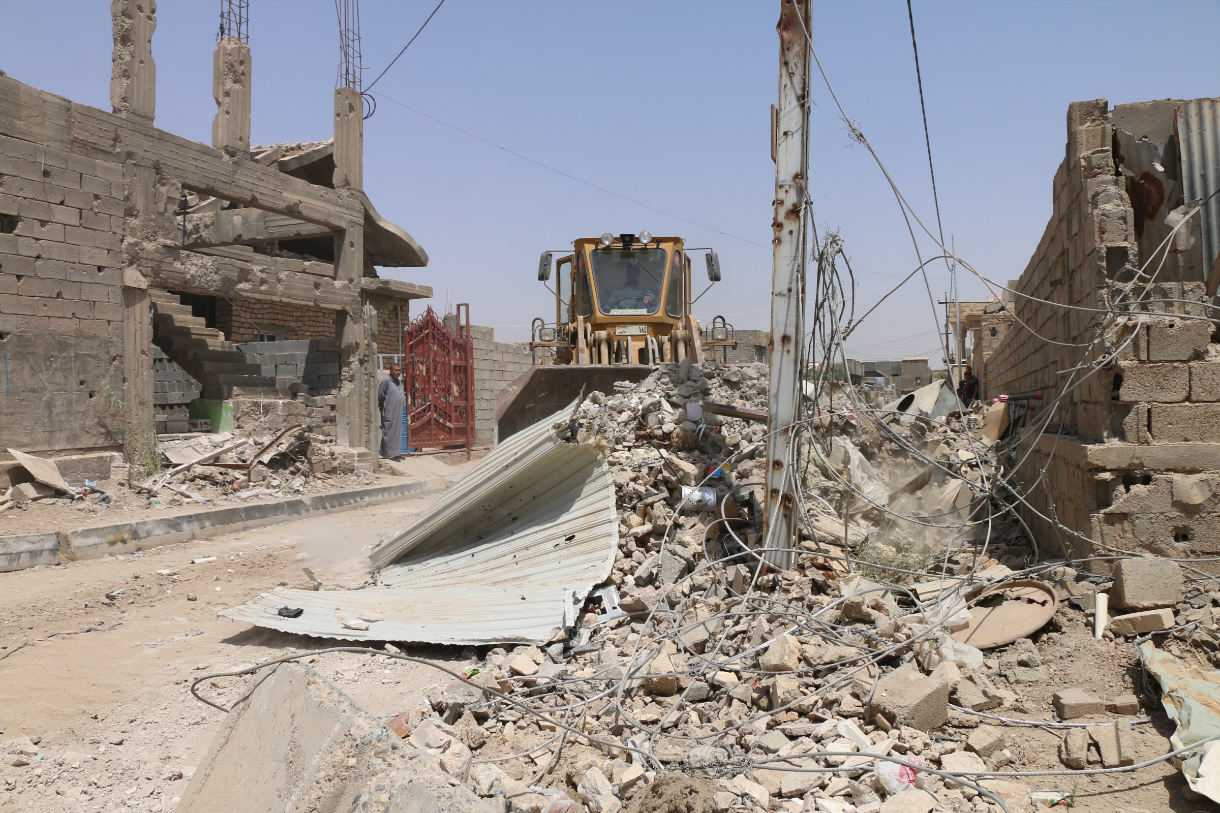 الأمم المتحدة تعيد تأهيل 65 منزلا متضررا بالاعمال الحربية في الرمادي