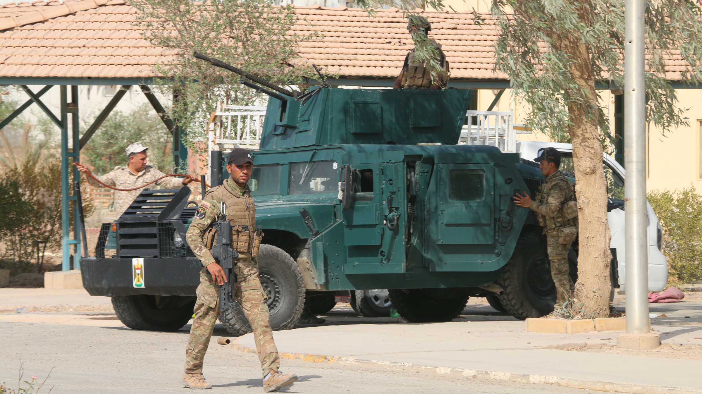 العراق.. احباط هجوما لمسلحين على مقر فوج لشرطة الأنبار