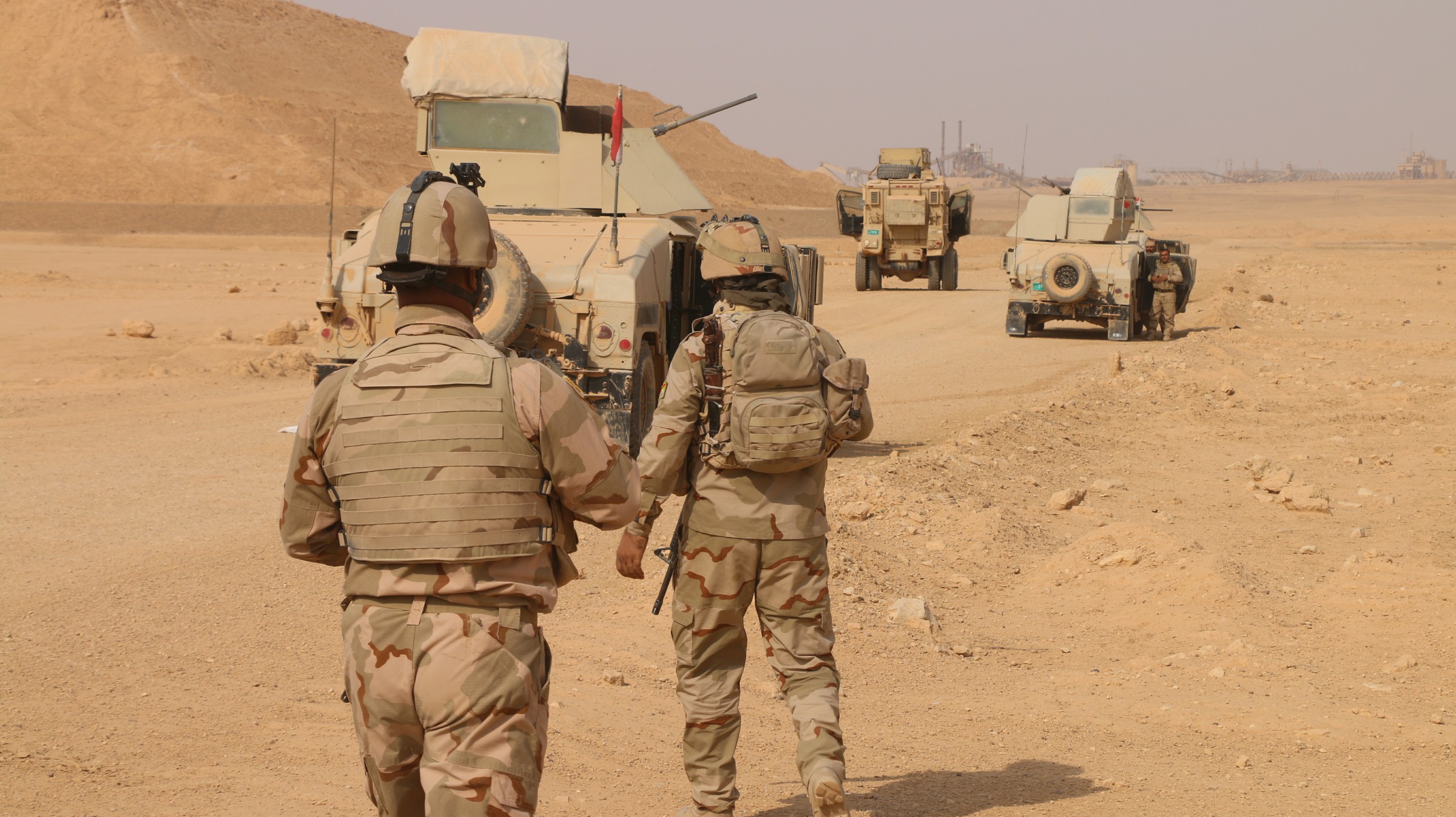 تدمير مضافتين لـ”داعش” واعتقال سبعة اشخاص بعملية أمنية غرب الرمادي