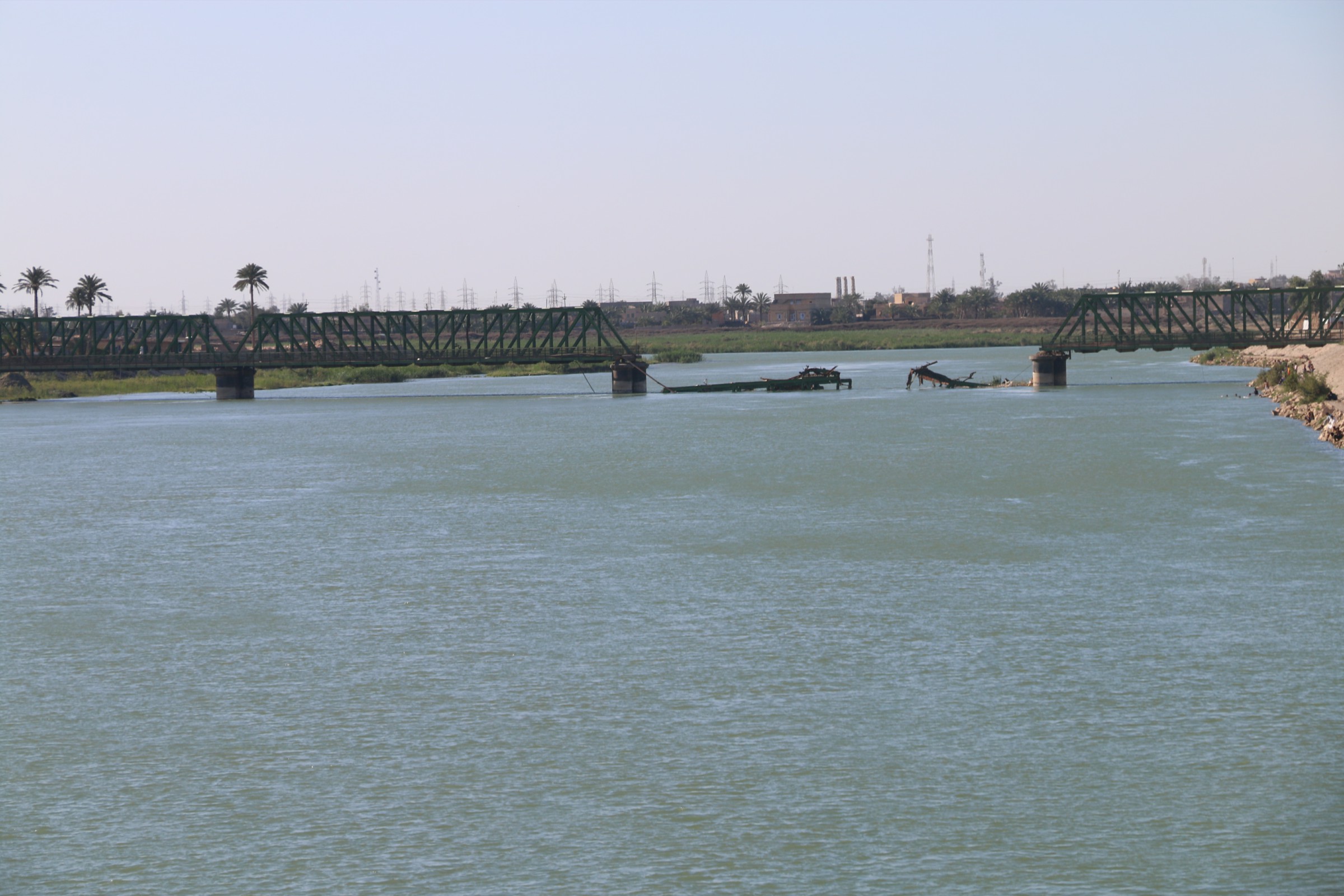 طرق وجسور الأنبار: جسر الفلوجة الحديدي سيتم اعماره خلال ايام