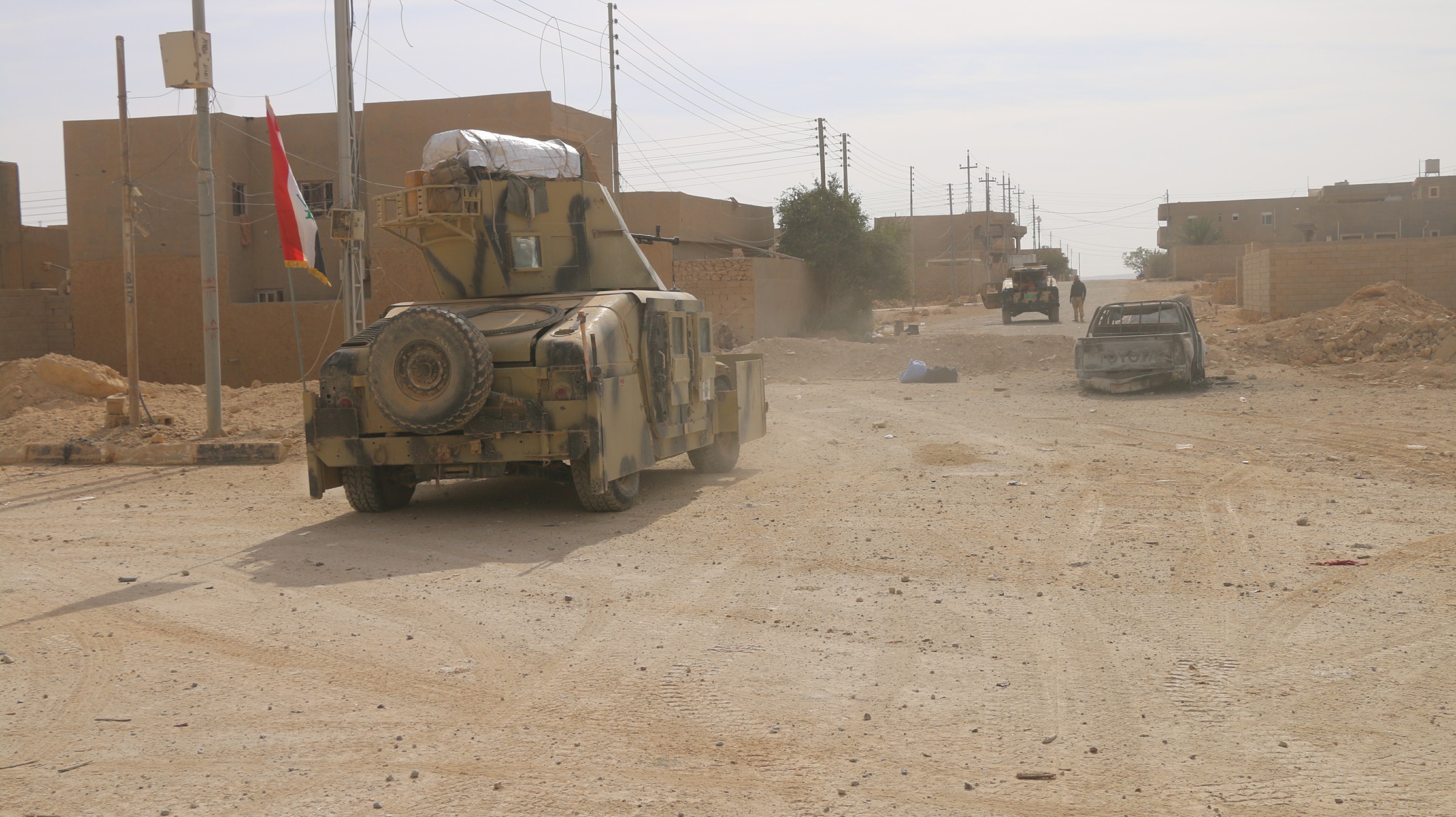 الجيش يفجر سيارة مفخخة تحت السيطرة في راوه