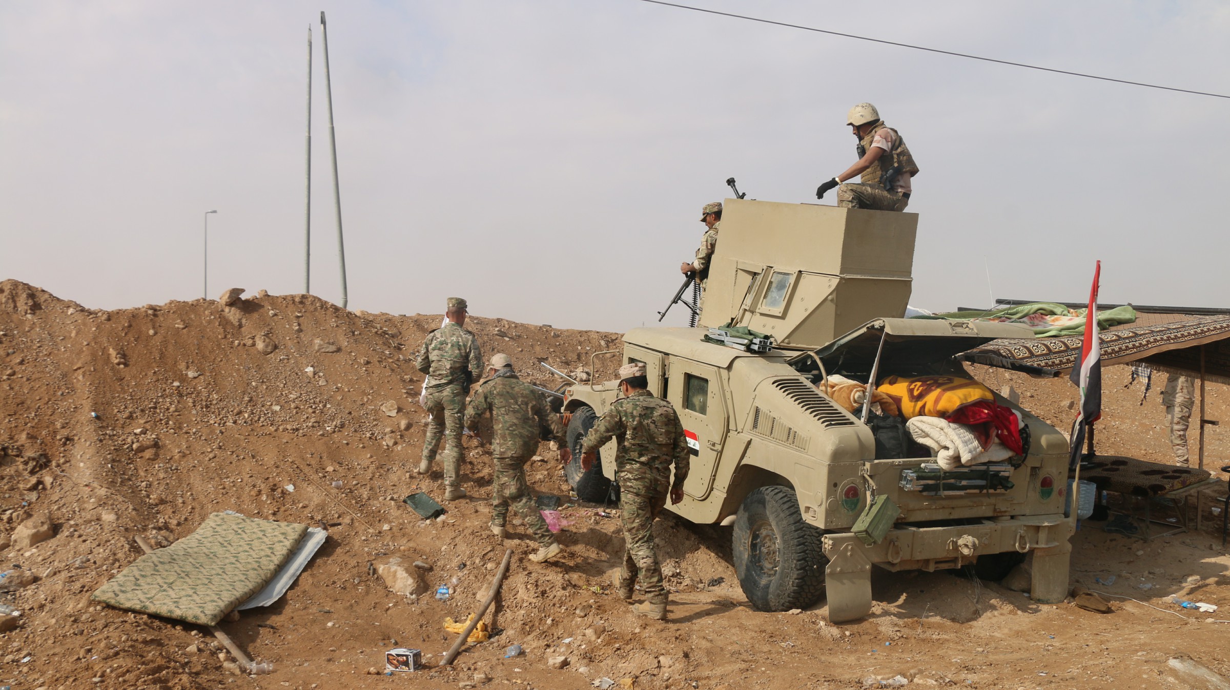 حرس حدود الأنبار يحبط هجوما لداعش قادما من سوريا