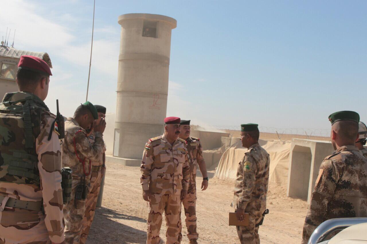 بالصور.. عمليات الجزيرة تمسك بيد من حديد الشريط الحدودي العراقي مع سوريا