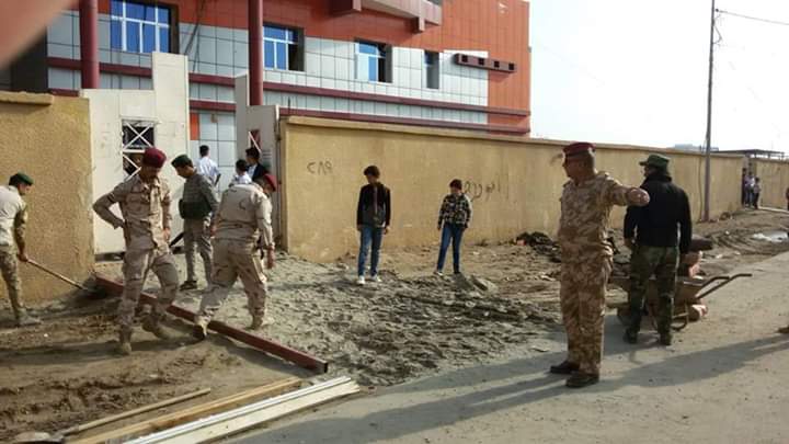 عمليات الأنبار تساهم بتأهيل المدارس التي دمرها داعش في المحافظة