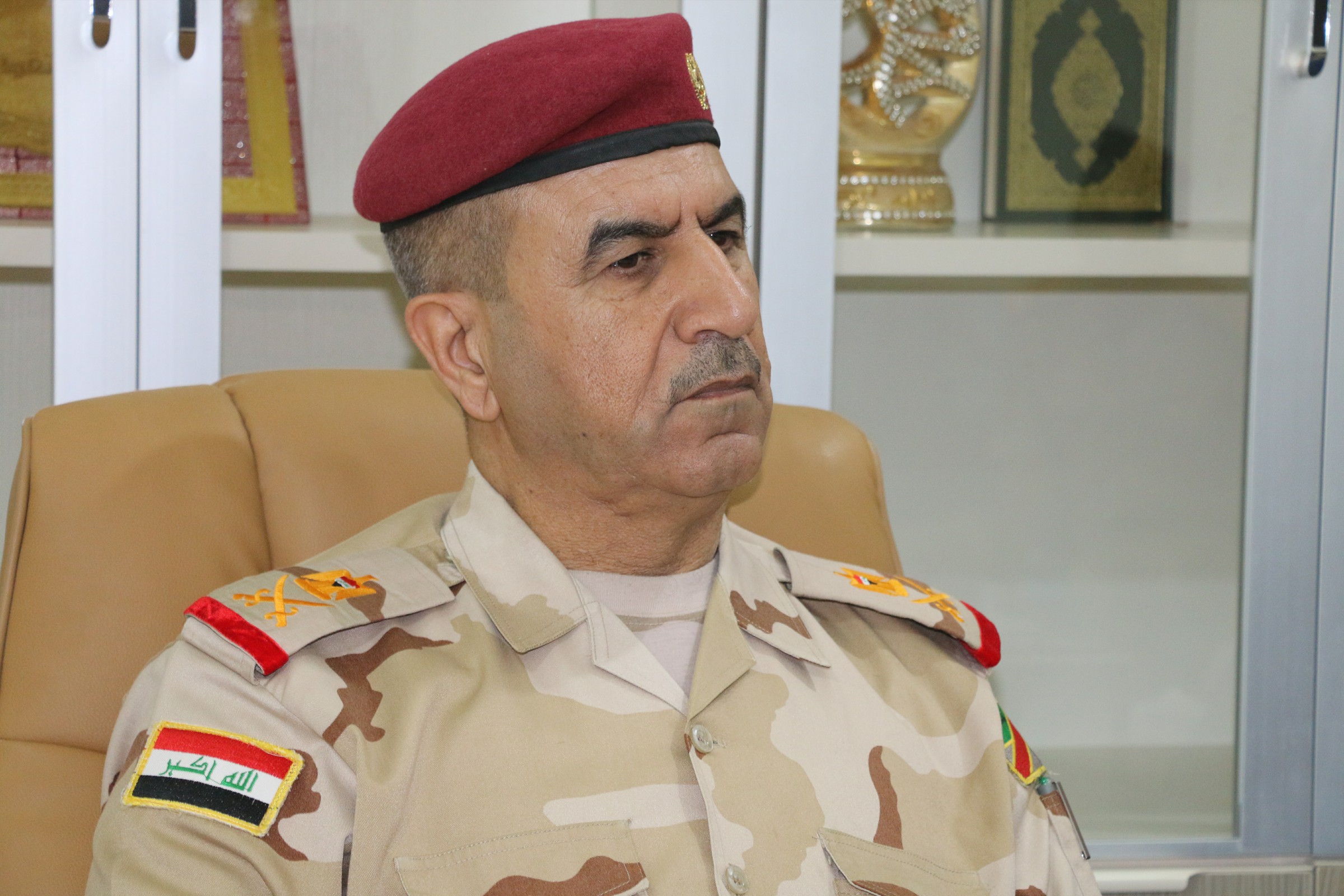 قائد عمليات الأنبار يعلن الاستيلاء على عجلتين لـ”داعش” شرق الرطبة